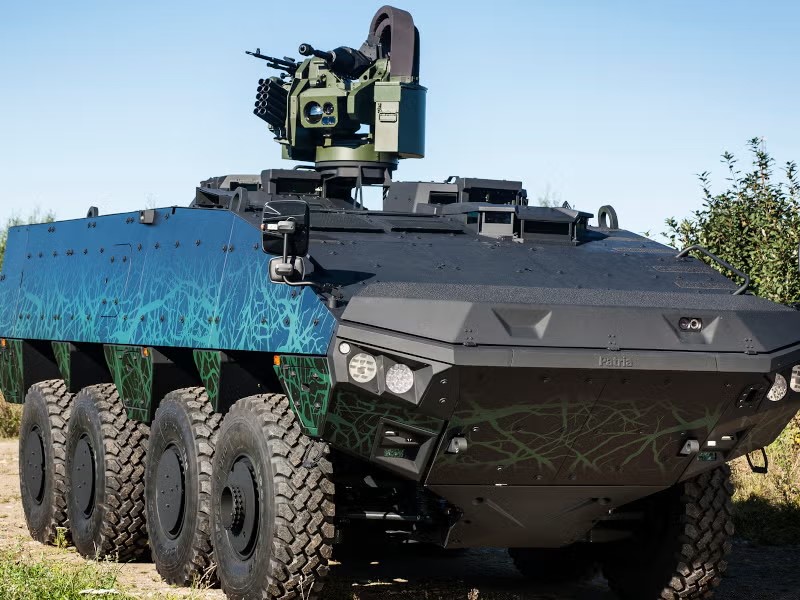Patria AMV XP Finish 8x8 Armored Wheeled Vehicle (A)